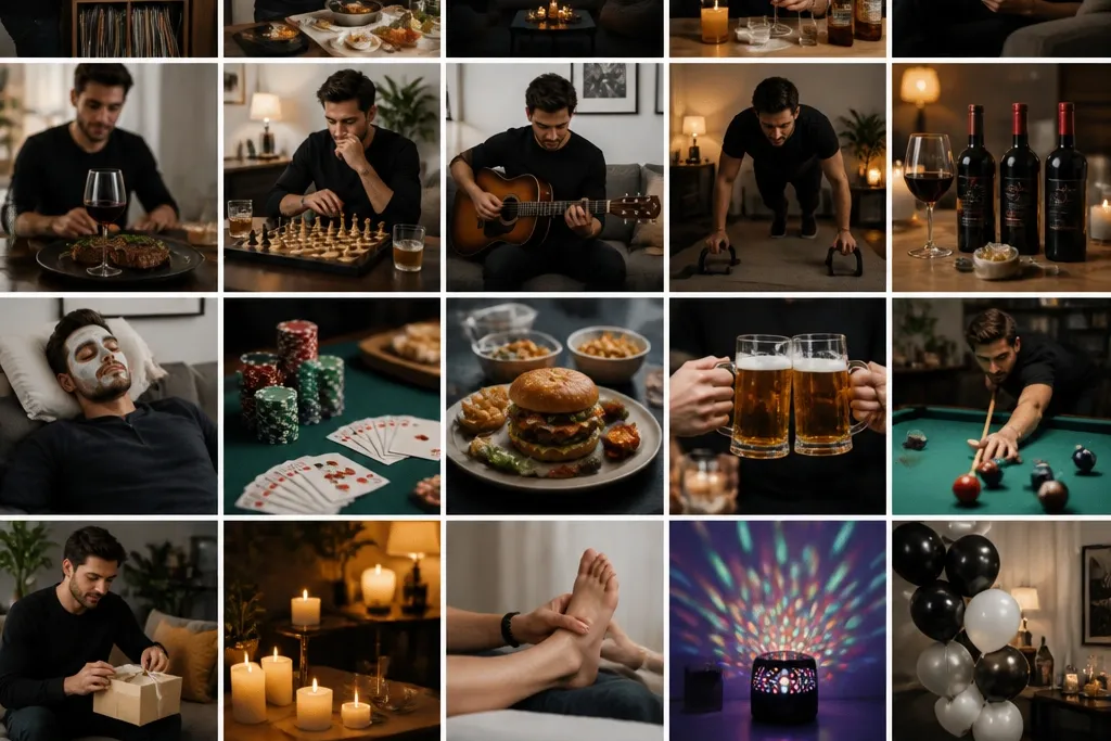 15 Small Space 30th Birthday Ideas for Men at Home
