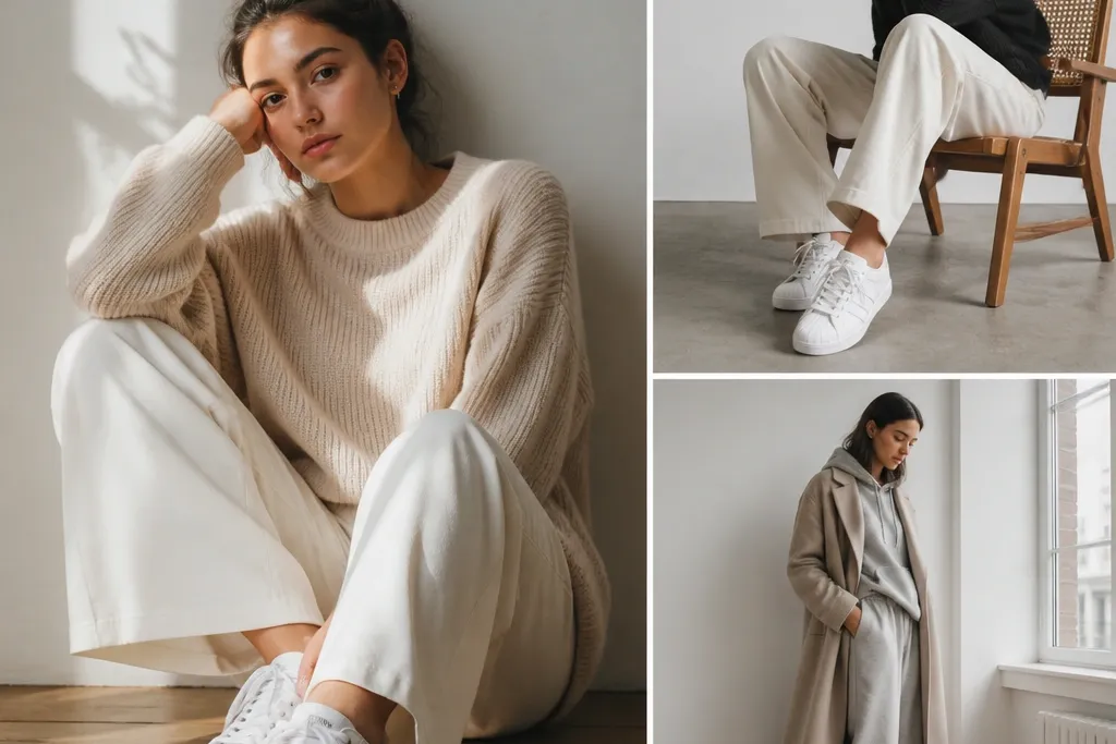 Cozy adidas superstar shoes outfit ideas