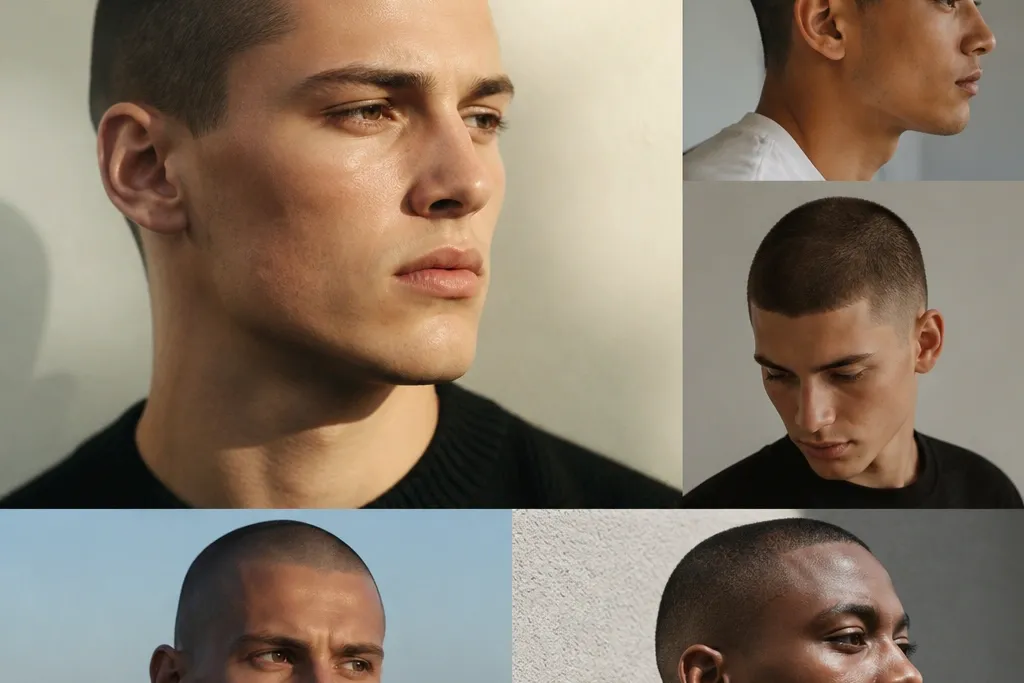 Small-space buzz cut mens ideas