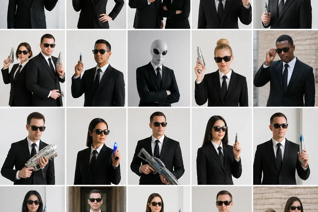 20 DIY Men in Black Costume Ideas You Can Make at Home