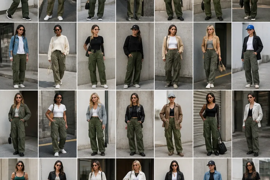25 Green Cargo Pants Outfit Ideas for Street Style