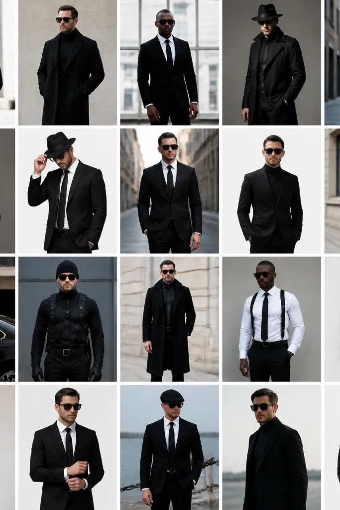 20 Men in Black Costume Ideas That Are Easy to Recreate
