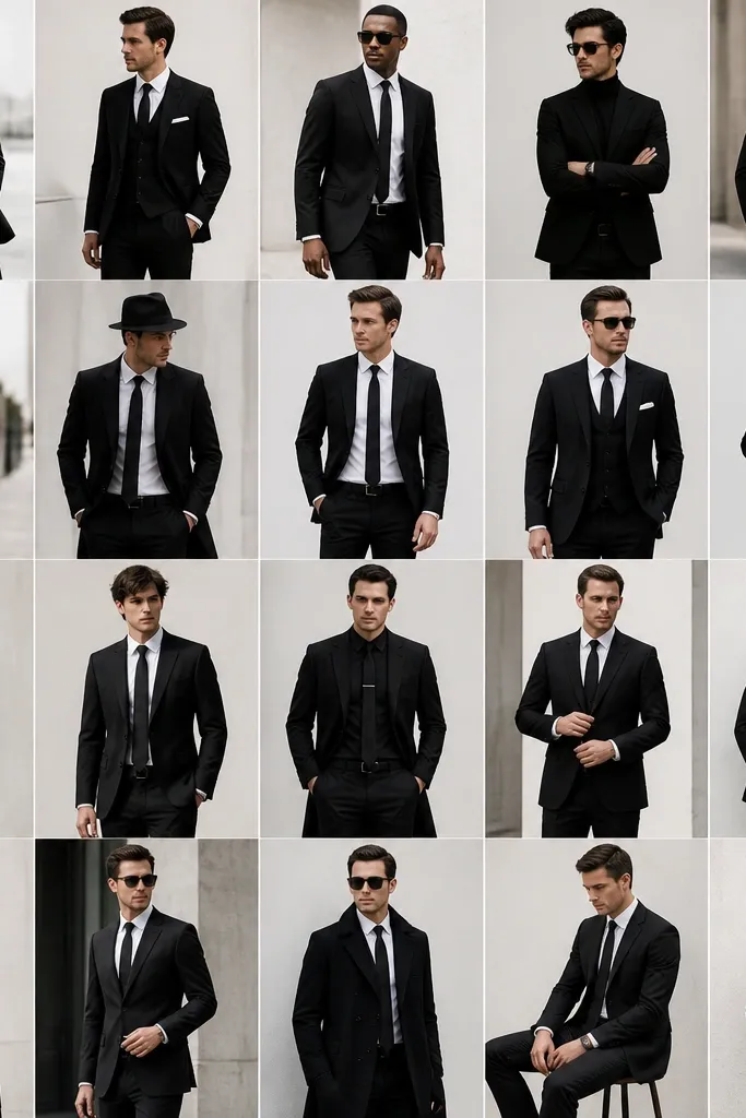 20 Men in Black Suit Costume Ideas for a Classic Agent Style