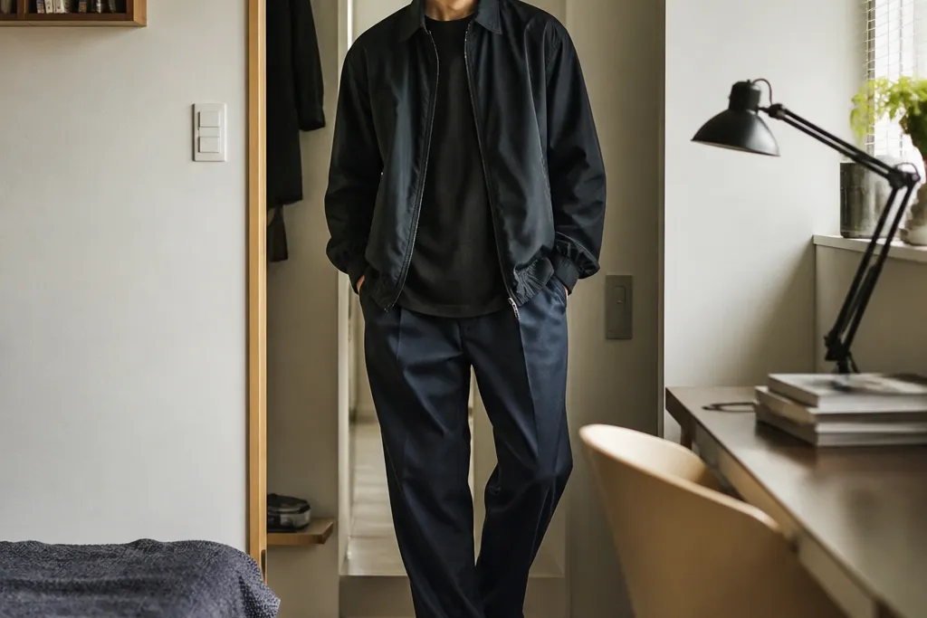 onitsuka tiger men outfit mens fashion for small spaces