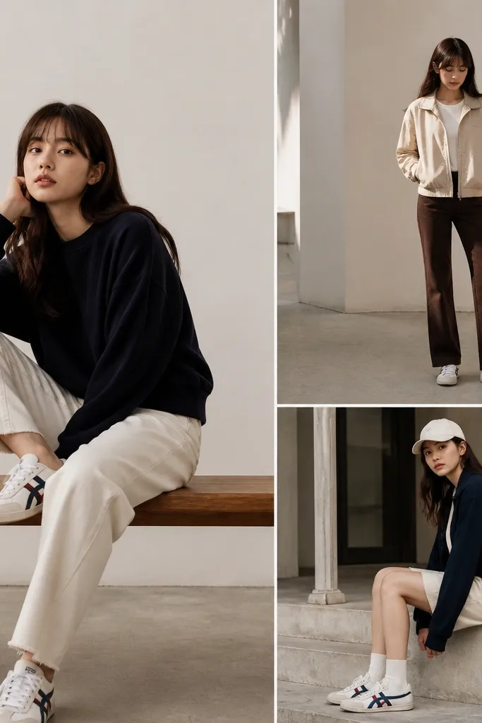Onitsuka Tiger outfit ideas for beginners