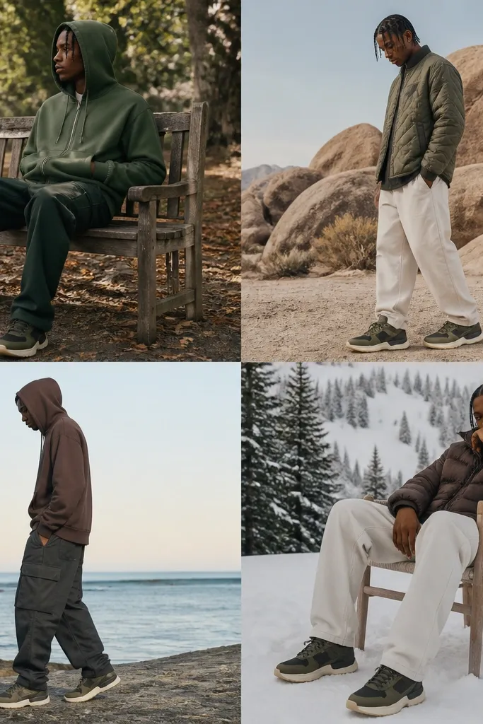 Seasonal evergreen travis scott shoes outfits